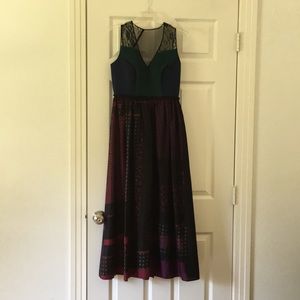 Anthropologie midi dress